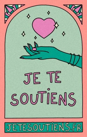Carte T’es Relou·e « Je te soutiens »